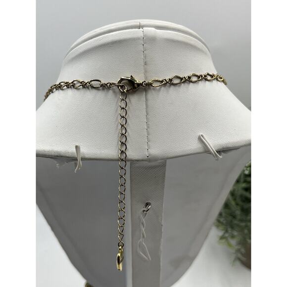 Betsey Johnson Gold & Silver Tone Multi Heart Necklace with 3 Lockets - Picture 6 of 14